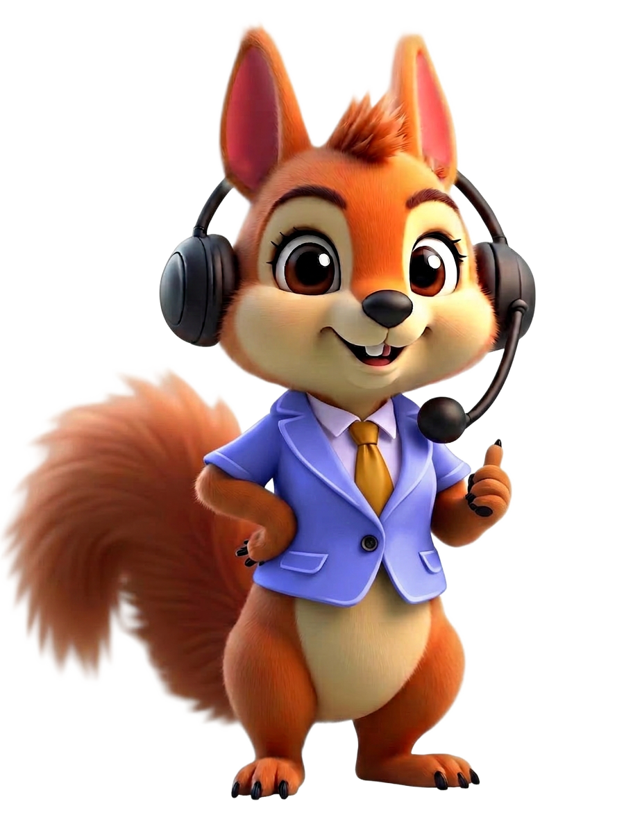 SAVI, the AURA AI mascot